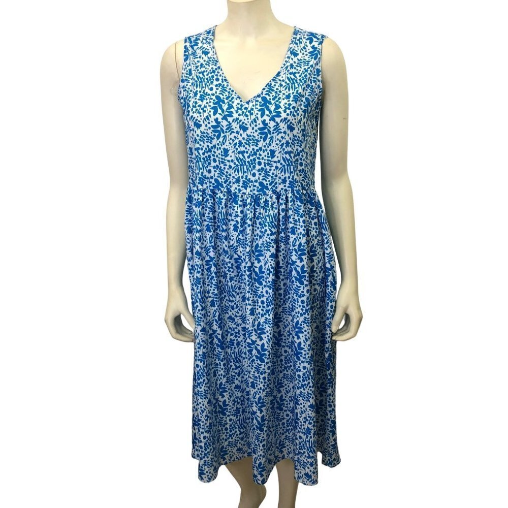MISSLOOK A LINE V- NECK CASUAL DRESS SIZE SM‎
